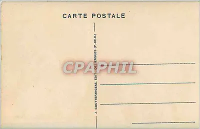 Clermont-Ferrand — Plac Delille - Trzy Avenues i Pomnik Upamiętniający Zginąłych w Wojnie — G.D'O. 1057 — Rewers