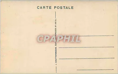 Le Puy-de-Dôme — widok z podnóża (wysokość 1465 m.) — G. D'O. n°1113 — Rewers