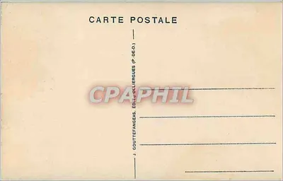 Clermont-Ferrand — Place de Jaude — G. D'O. 1091 — Achterkant