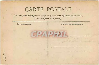 Lione. Il palazzo San Pietro — vista della piazza con la fontana — editore L.V. & Cie, n°29 — Verso