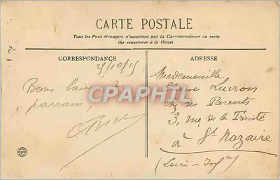 LYON - A Place des Cordeliers - L. E. — Verso