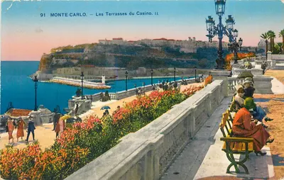 Monte-Carlo — As Terrasses do Casino. LL — n°91