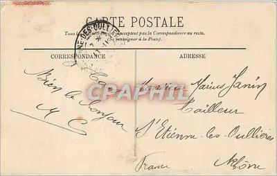 Monte-Carlo — Os Parterres — LL. Côté la Croix Indigène — Verso