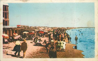 Grau-du-Roi (Gard) — Vista geral da Praia — Paradis