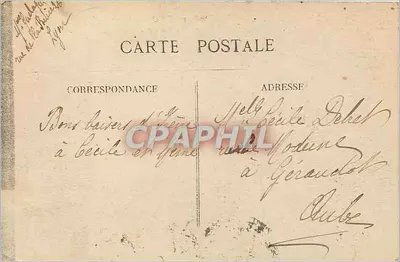 LYON - Quai de la Tête-d'Or — o Embarcadère do Châtelet — PAPAGEN, EDITOR, n° 5801 — Verso