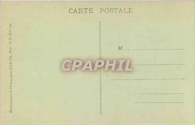 Sospel - Interior da Igreja de São Miguel — Edição Giletta, n° 3345 — Verso