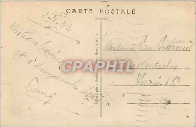 Angoulême — Vista general tomada desde los bosques de Saint-Martin — A.G.A. 4535 — Reverso