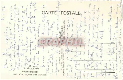 Wyspa Oléron — Przeciwświat na Oceanie — Wydawnictwo Jules Verte (Gironde) — Rewers