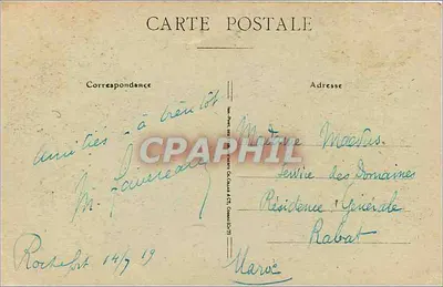 Rochefort-sur-Mer — Aleja do Royan — Zbiór Ch. Glambiasi — Rewers