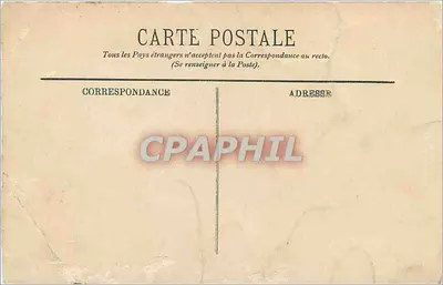 Versailles — Grand Trianon. Pokój sypialny Napoleona I — LL. Nr 189 — Rewers