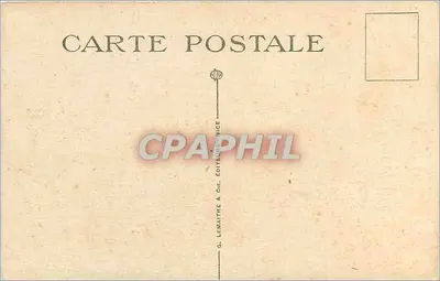 Nice — O Jardim Albert-Ier e a Pista de Promenade — G. Lemaitre & Cie, editor Nice, n°48 — Verso