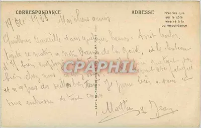 Marseille — Zamek If, który przez długi czas był więzieniem państwowym — LL — Rewers