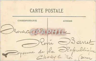 Marseille — Widok na Quai de la Fraternité — LL — Rewers