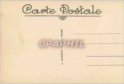 Versailles — Panorama Zamek i Ogrody — A. Papeghin, Paryż - Tours — Rewers