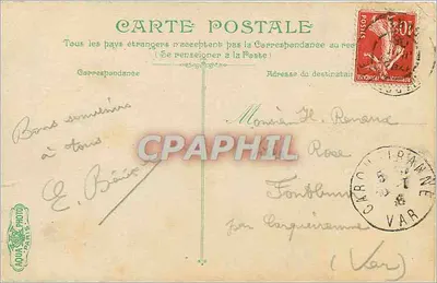 Marsiglia — La rue Noailles — editore AQUA PHOTO PARIS, n° 2666 — Verso