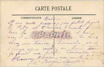 Vichy — A Fonte do Parque — LL. n° 335 — Verso
