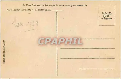 Beaulieu — Widok ogólny i Saint-Jean-Cap-Ferrat — Widok z Nowej Corniche — Rewers
