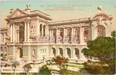 Monte-Carlo — O Novo Instituto Oceanoográfico — Delforterid, Arquiteto