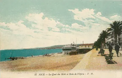 Nice — O Quai do Meio-Dia e Banho da Ópera — V. M. n°17