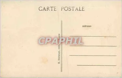 Azay-le-Rideau (Indre) — Nationaal Kasteel (16e eeuw) — Achterkant