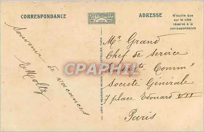 Chamonix-Mont-Blanc — Morze lodowe — LL. — Wydawca: Etten, nr 521 — Rewers