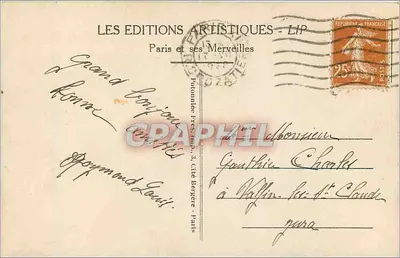 Paris - A Bolsa — Edições LIP — Verso