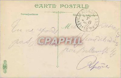Lyon. Archebiskupstwo — widok katedry i dzielnicy — wydawca anonimowy, nr 56 — Rewers
