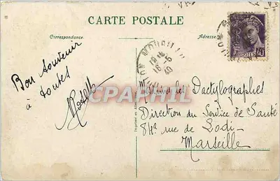 Toulon — Un Angolo del Capo Brun — n°144 — Verso