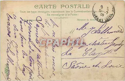 La Ciotat — As Pontas — editor anônimo, n° 3247 — Verso