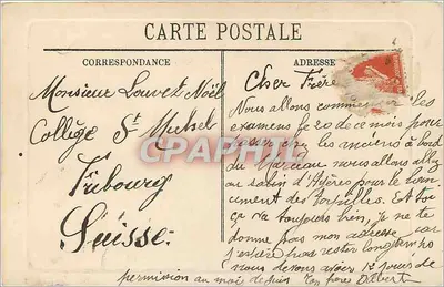 Le Mourillon — Pôr do Sol — L.L. — Verso