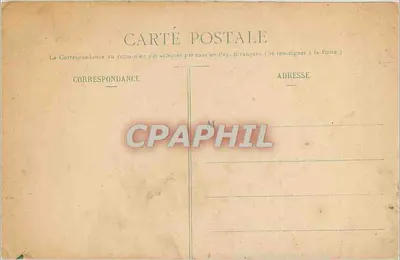 Bilhete postal antigo Guarda-chuvas Obrelles — Verso