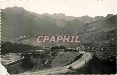Col de Vars e os Lacets — rumo a Guillestre — Coleção Brun — Edições Brun, 4, Boulevard de Cimiez, Nice