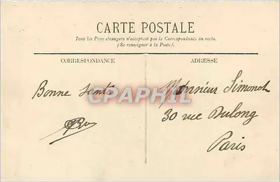 LYON - 12 - Most Pałacu Sprawiedliwości i Wzgórze Fourvière — Rewers