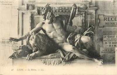 LYON — O Rio Rhône — LL. — Editora LL, n° 98