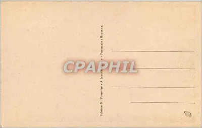 Pontmain (Mayenne) — Fasada Bazyliki i Kolumna Aparycji — Wydawnictwo M. Pomnies — Rewers