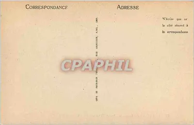 La Vallée — Zamek IX do XV wieku — L. Chapellier — Rewers