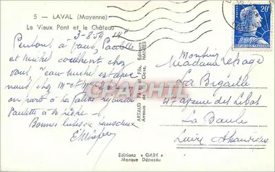 Stary Most i Zamek — Dolina (Mayenne) — Wydawnictwo Gaby — Rewers