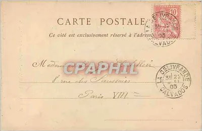 Nuestra Señora de la Délivrande — Alrededores de Caen — Colecciones ND Fot. n°27 — Reverso