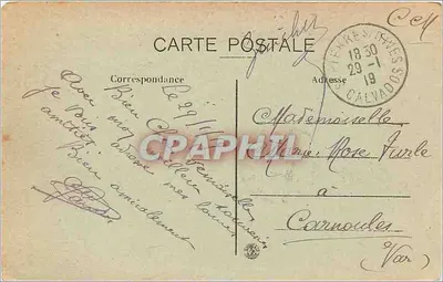 St-Pierre-sur-Dives (Calvados) — Ogólny widok — wydawca Laffitte, nr 38 — Rewers
