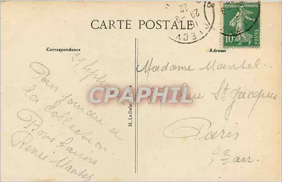 Clécy (Calvados) — Het Déversoir de la Lande en Rochers des Parcs — Ed. Bédère — Achterkant