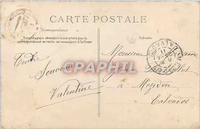 Arredores de Falaise — O pequeno ponte de pedra sobre o Laizon no Mont-Jolly — edição J. Lefebvre — Verso