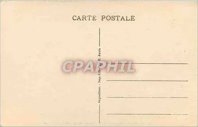 Angoulême - panorama z Pont de Sillac — M.P.A. nr 59 — Rewers