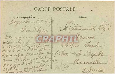 Angoulême - Palácio de Justiça — D. Jacqueumin, editor, Angoulême, n°55 — Verso