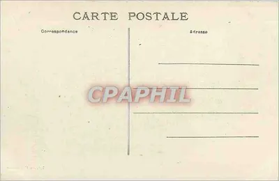 Angoulême — 52 — La Carnicería y el Viejo Castillo — Reverso