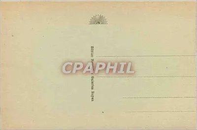 Pontaillac - Villas sobre a Falaise — Ed. Galeries Boyan, n° 86 — Verso