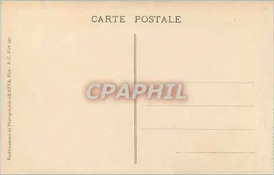 Paso de las Gargantas del Loup — Línea del Sur de Francia (A-M.) — Edición Giletta, n.º 3215 — Reverso