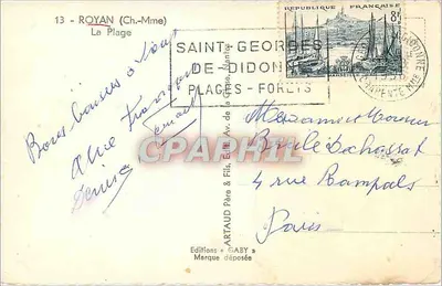 Royan — Plaża — Wydawnictwo Gaby — Rewers