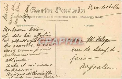 La Grande Conche w czasie kąpieli — Charente-Inférieure, Royan — Cliché Braun, zarejestrowane — Rewers