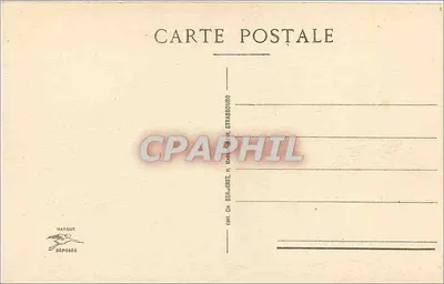 Sarrebourg - Piazza della Libertà — editore Ch. Berleret, Strasburgo, n°7 — Verso