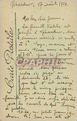 Gérardmer — Widok z Trasy Costet — LI. — Rewers